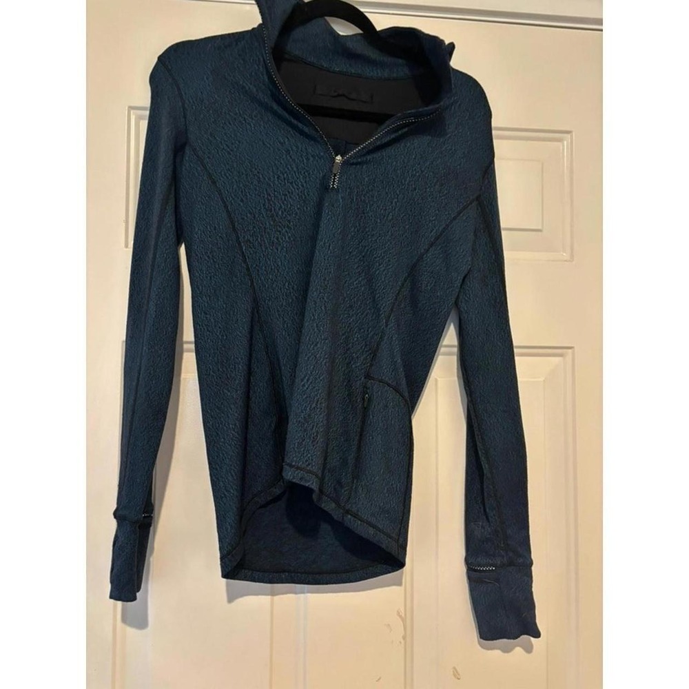 Lululemon athletic blue jacket sz S #408